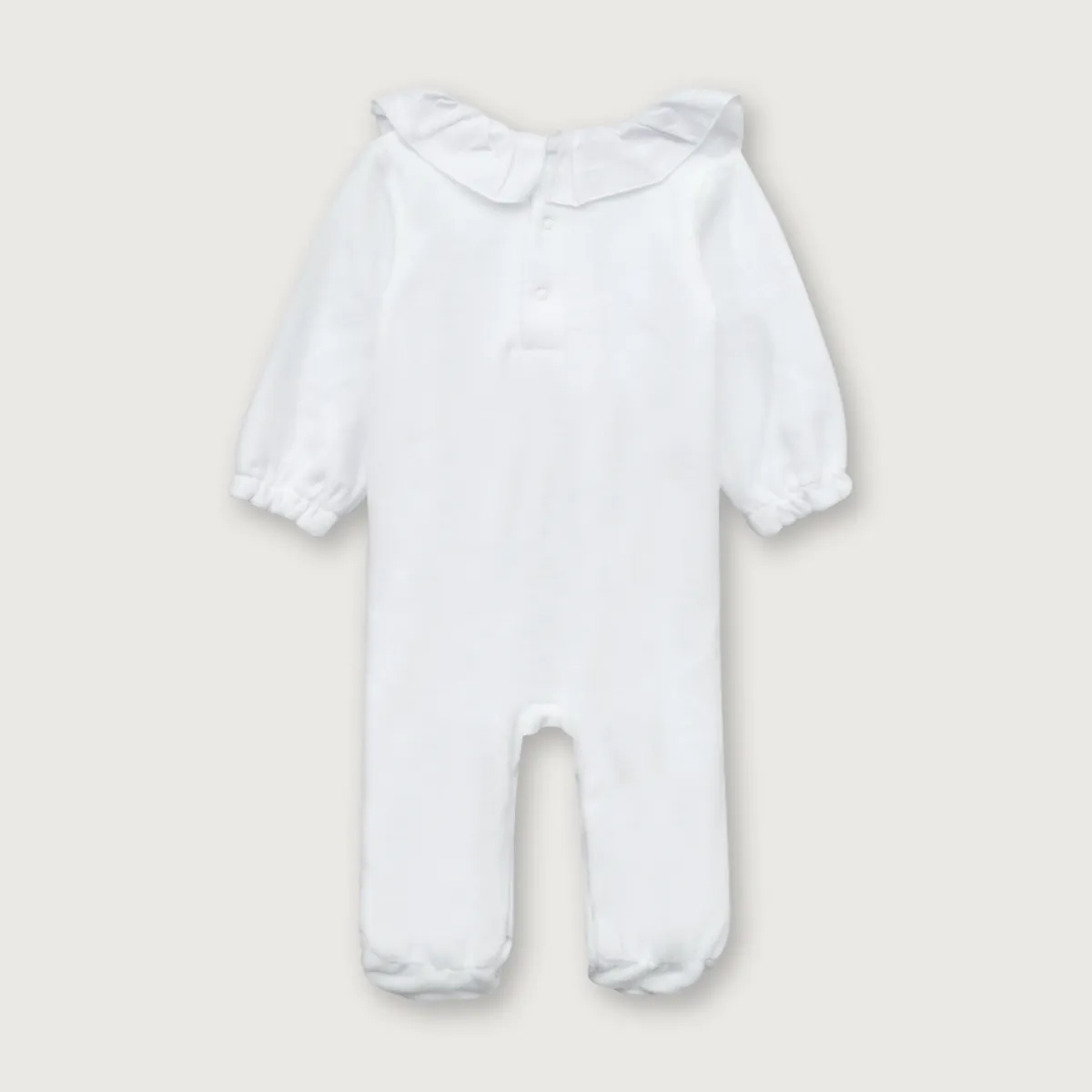 OPALINE - Osito Bebé niña Blanco 38773 Opaline