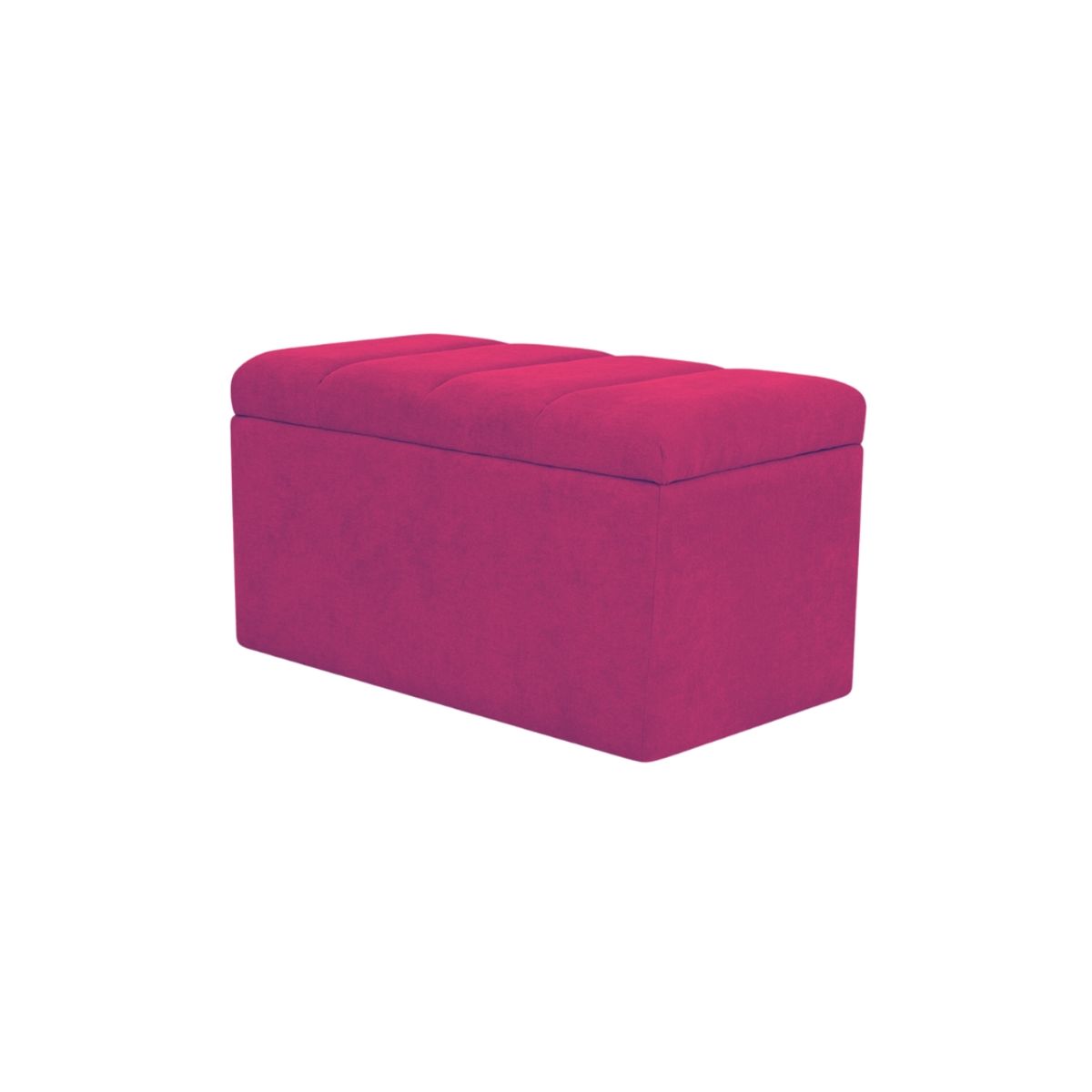 MUEBLES HVM - Banqueta Baúl Lineal  FUSCIA