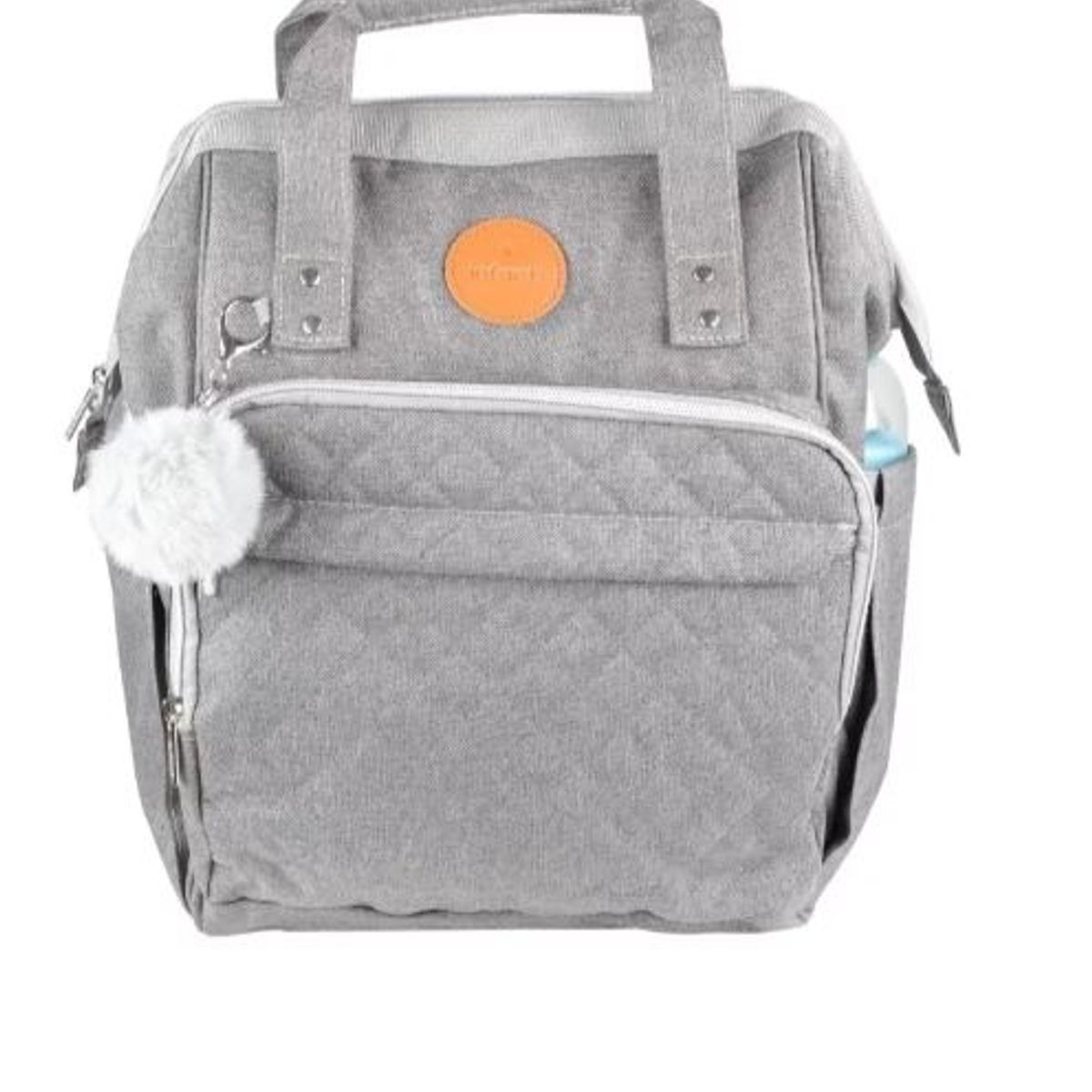 GENERICO - Mochila Pañalera Open Gris