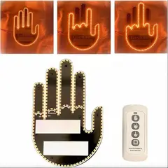 TNAKIEX - Señal De Mano Led Para Coche Luz De Gesto Control Remoto