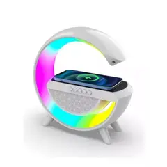 GENERICO - Cargador Inalambrico Parlante Bluetooth Lampara Usb Radio