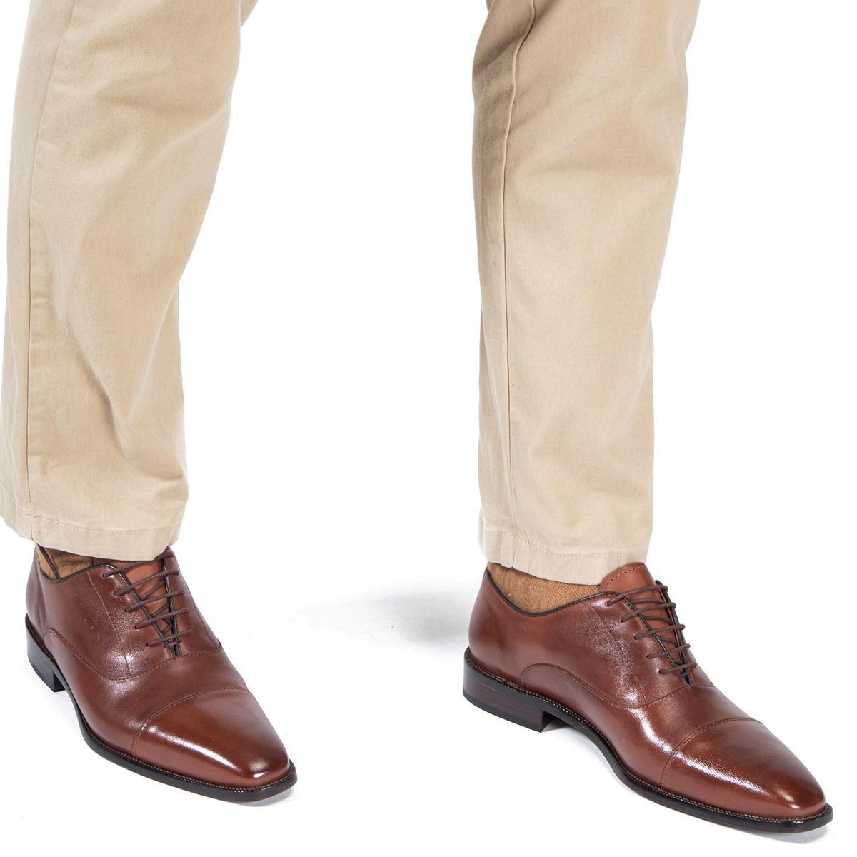 GUANTE - Zapato - Hombre - Suela - Guante - Brandy