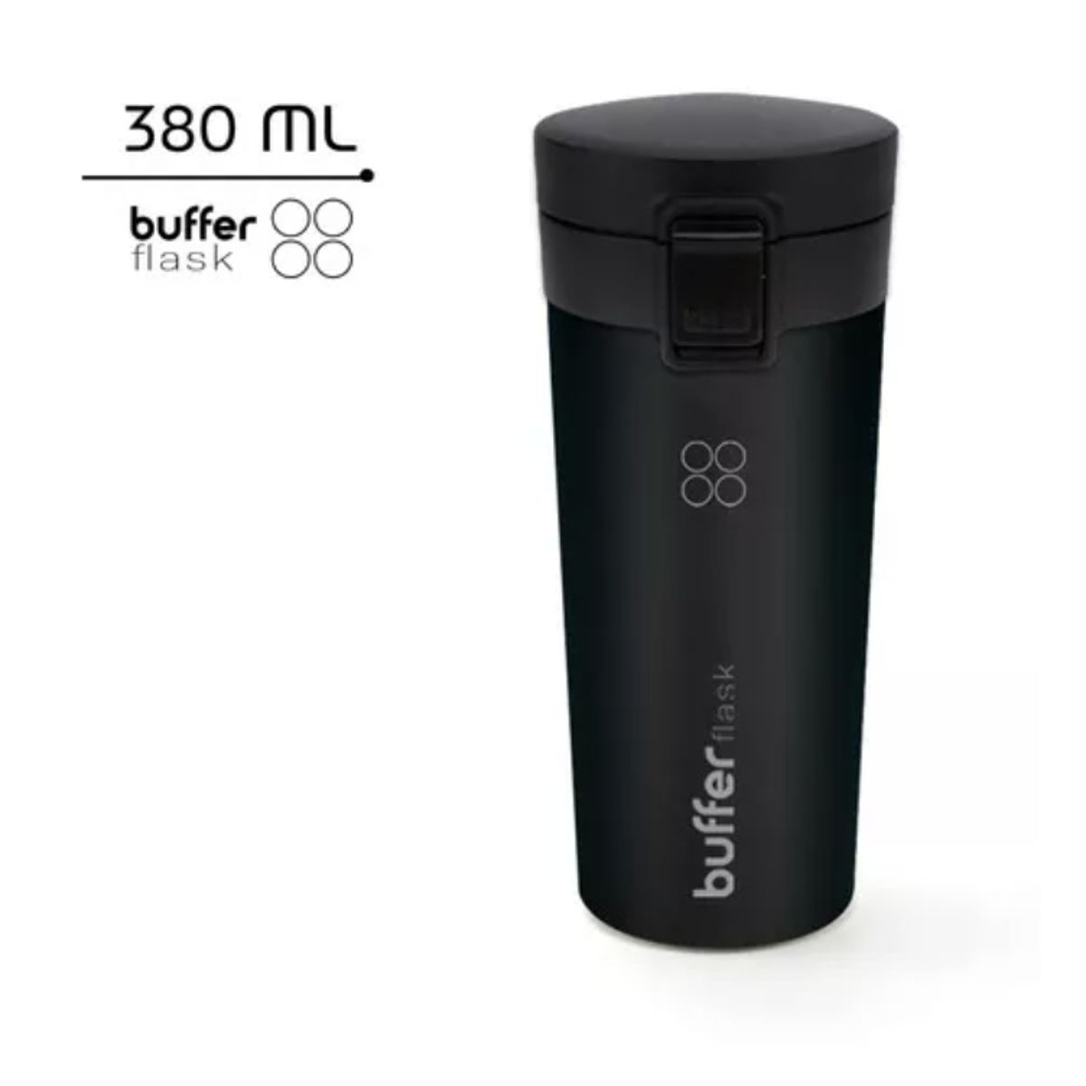 GENERICO - Termo Para Cafe Mug  Termico 380ml 13oz Sellable Color Negro