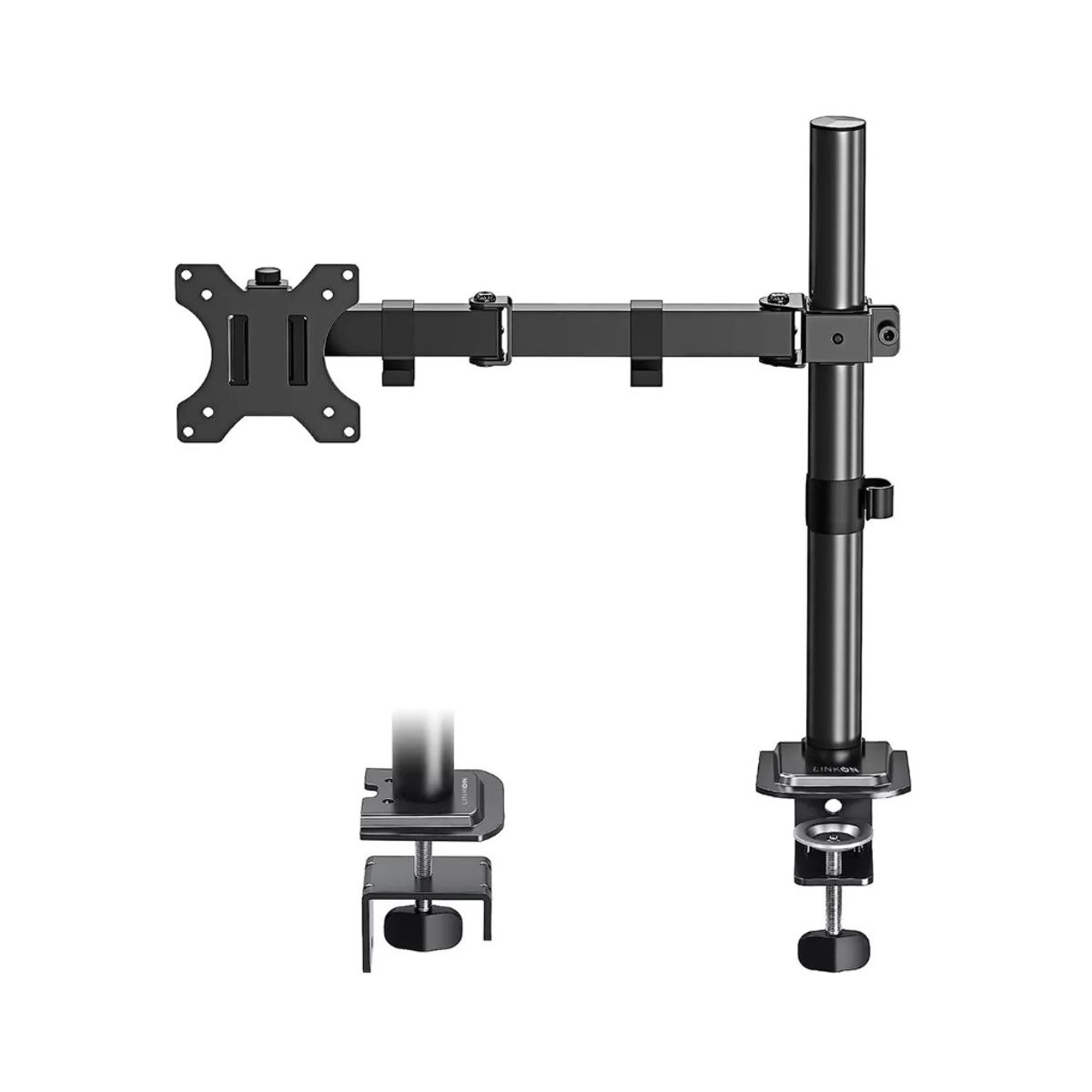 GENERICO - Soporte Brazo Para Monitor Vertical De Escritorio