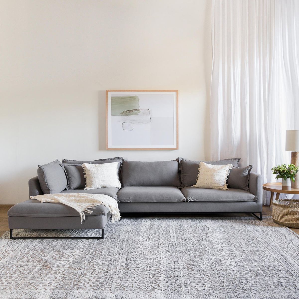 AMOBLE - Sofa Seccional Roma Izquierdo B Amoblé