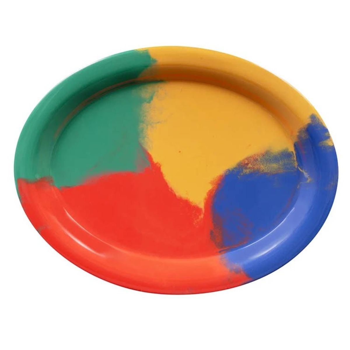 IMAHE - SET 3 PLATO OVALADO MELAMINA CELEBRATION 34 x 26 cm IMAHE