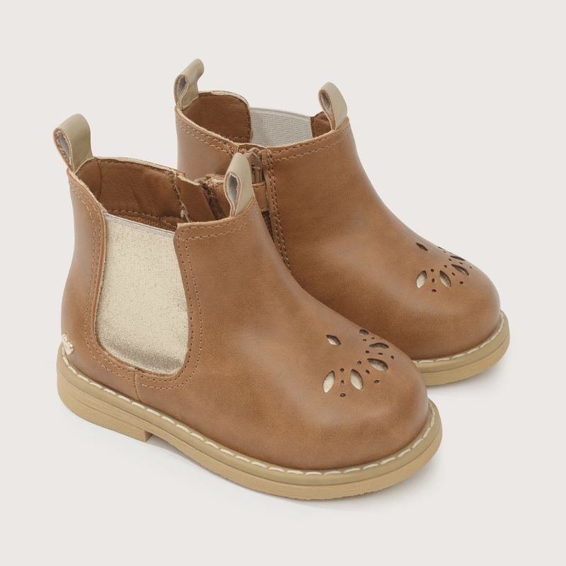 OPALINE - Bootie Niña Café 38894 Opaline