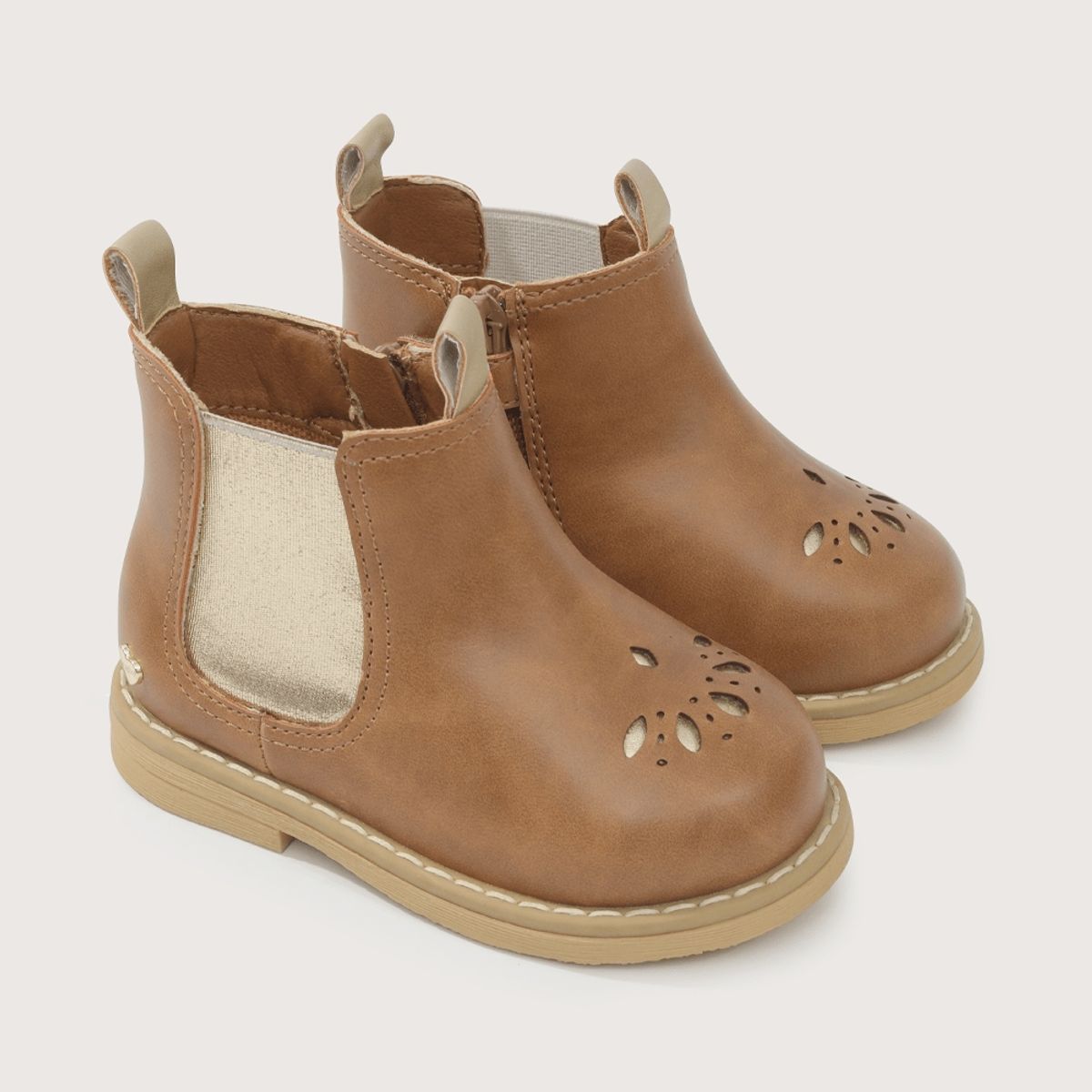 OPALINE - Bootie Niña Café 38894 Opaline