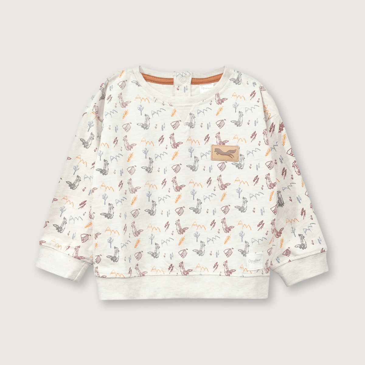 OPALINE - Polera Niño Gris 38957 Opaline