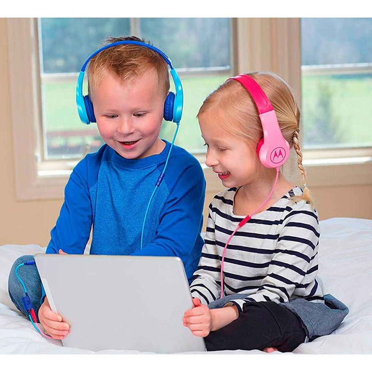 MOTOROLA - Audifonos Motorola Jr 200 On Ear Rosado Microfono Resistente