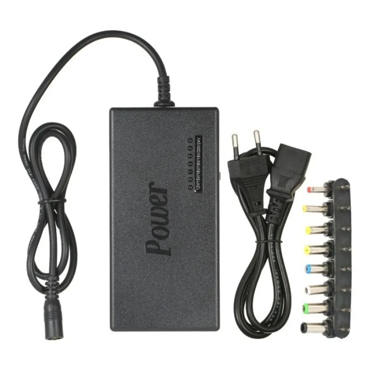 IRM - Adaptador De Corriente Universal Para Portátil 8 Unidad