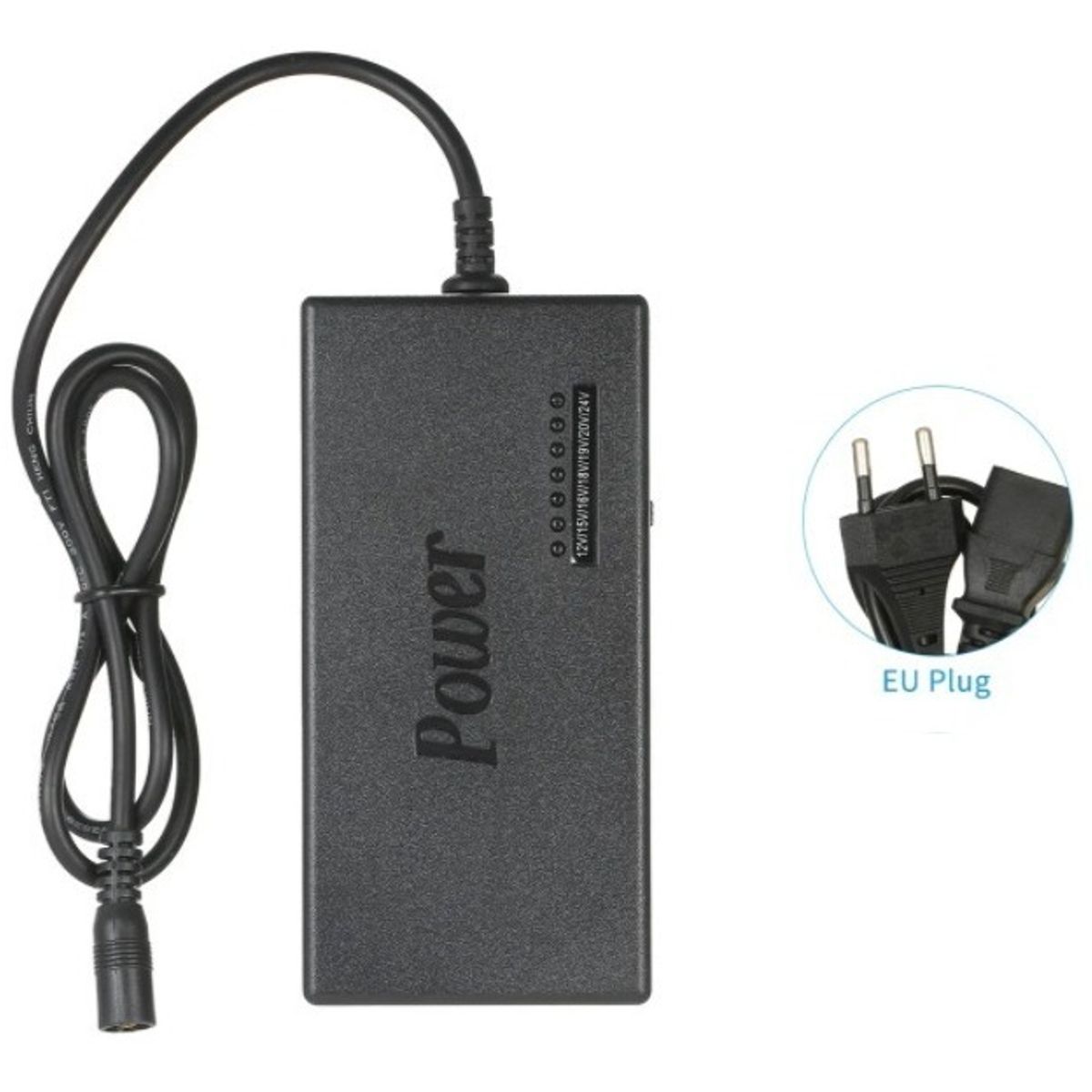 IRM - Adaptador De Corriente Universal Para Portátil 8 Unidad