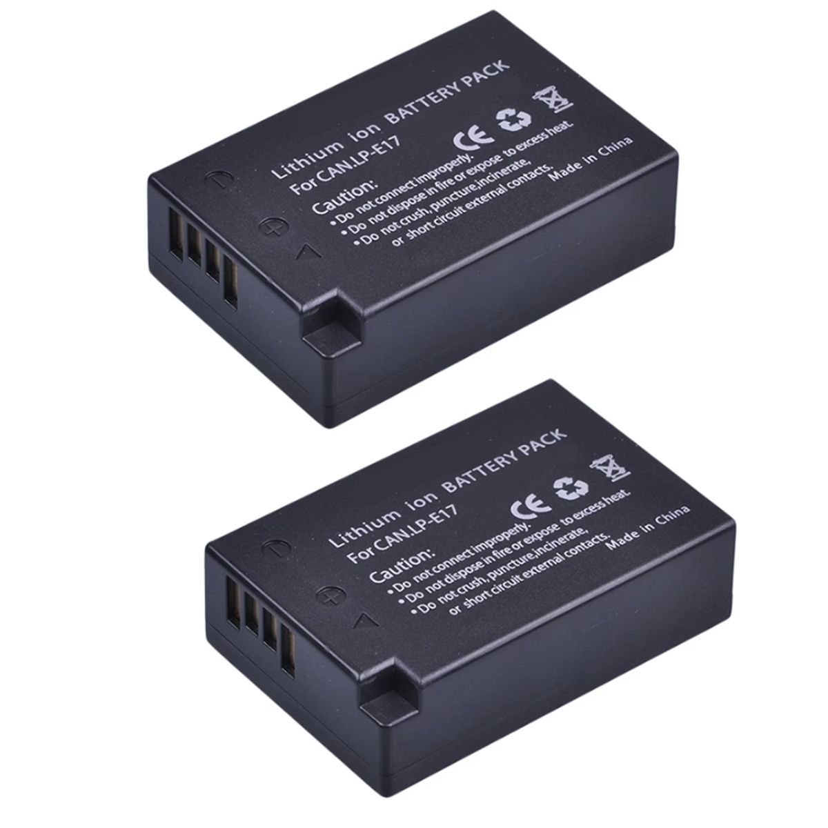 GENERICO - 2 BATERÍAS LP-E17 CANON ALTERNATIVA