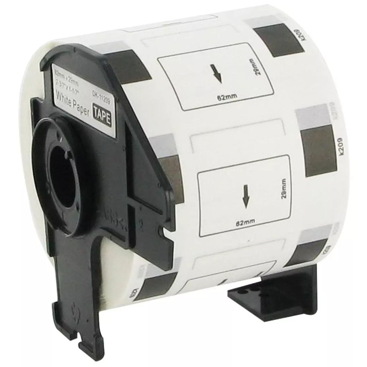 KUANGYE - Rollo De Etiqueta Dk1209 Etiq 62x29mm Impresora Brother Ql