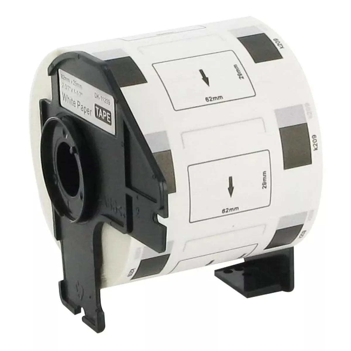 KUANGYE - Rollo De Etiqueta Dk1209 Etiq 62x29mm Impresora Brother Ql