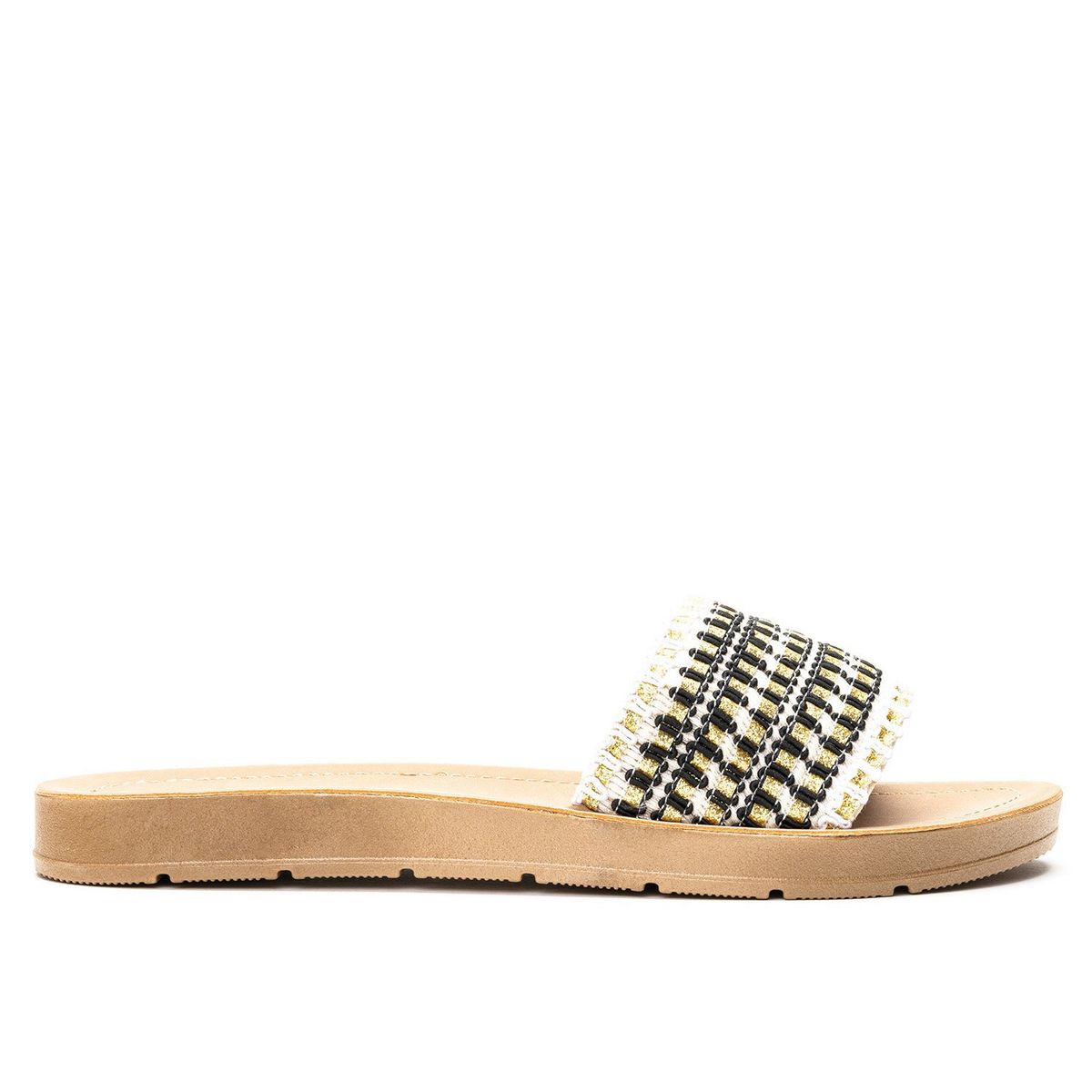 CHINITOWN - Sandalia Mujer Negro Bahar Chinitown