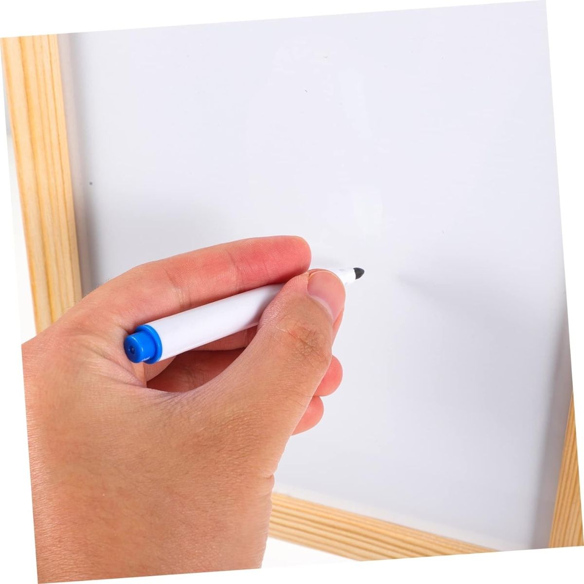 OEM - Pizarra Tablero Madera De Doble Cara En Blanco Y Negro