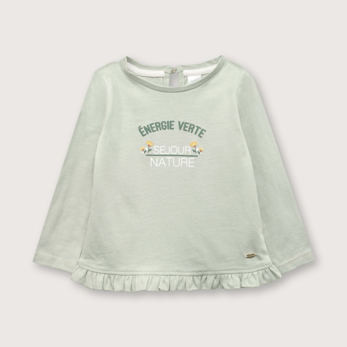 OPALINE - Polera Niña Verde 38884 Opaline