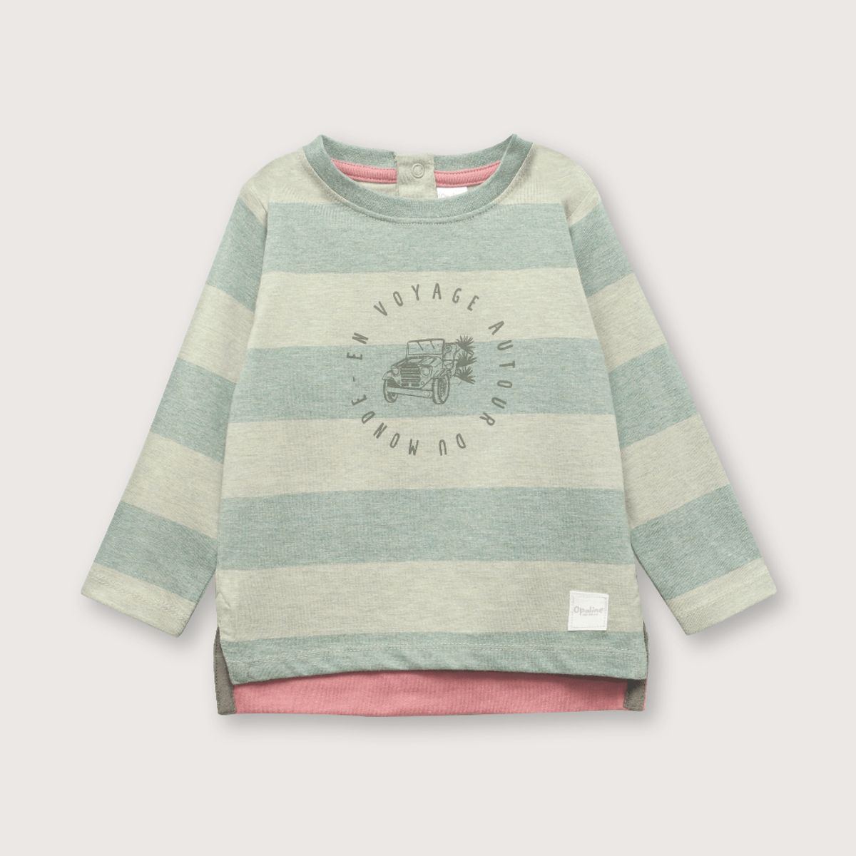 OPALINE - Polera Niño Verde 38886 Opaline
