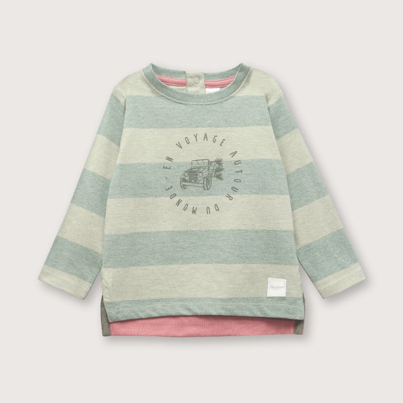 OPALINE - Polera Niño Verde 38886 Opaline