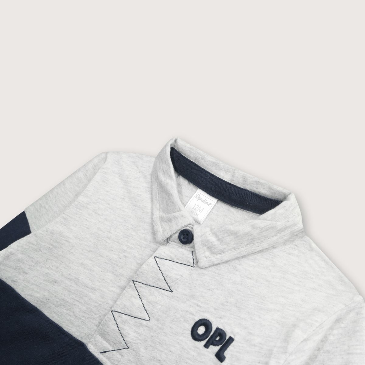 OPALINE - Polera Niño Gris 38785 Opaline