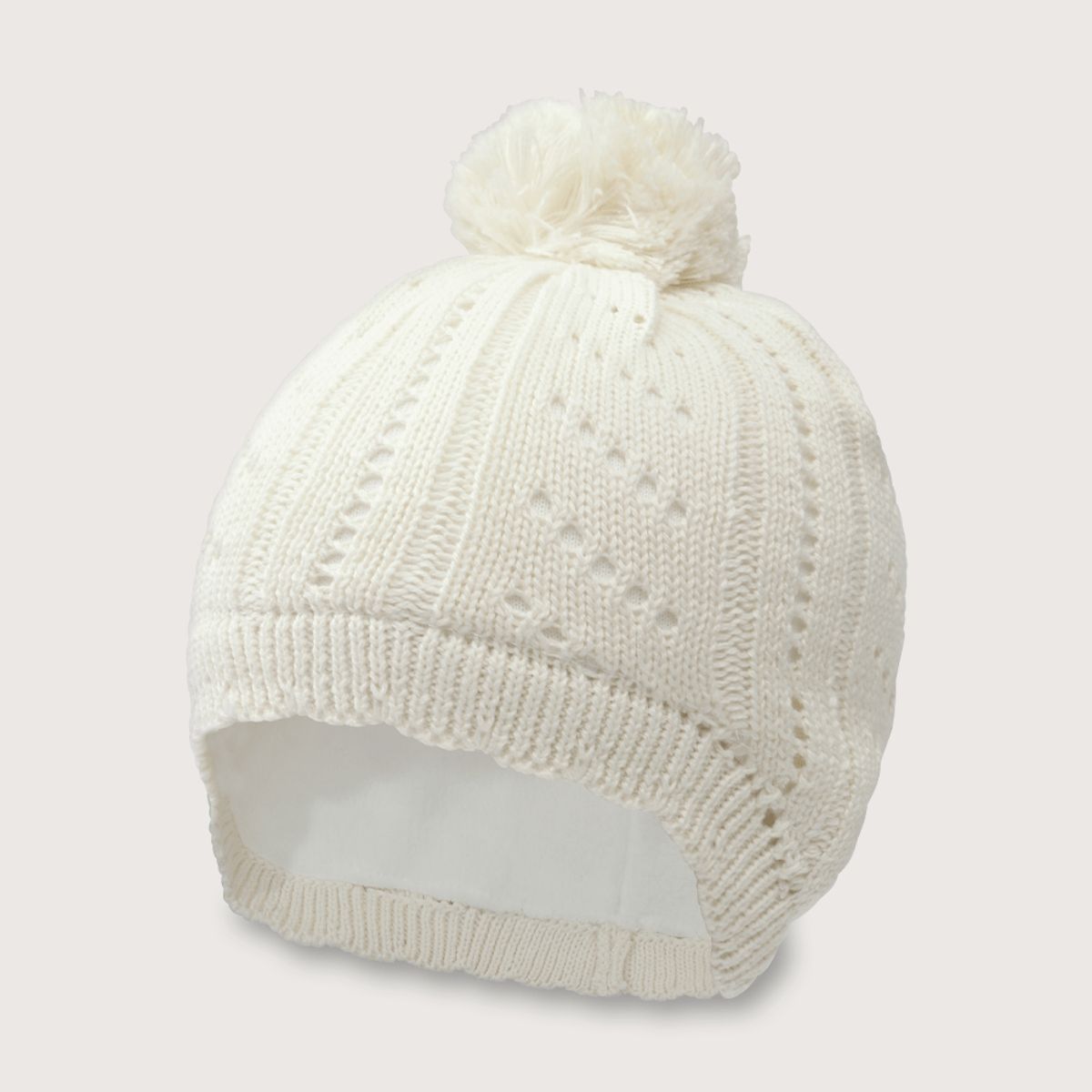 OPALINE - Gorro Bebe Niña Blanco 38822 Opaline
