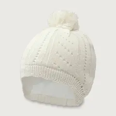 OPALINE - Gorro Bebe Niña Blanco 38822 Opaline_.