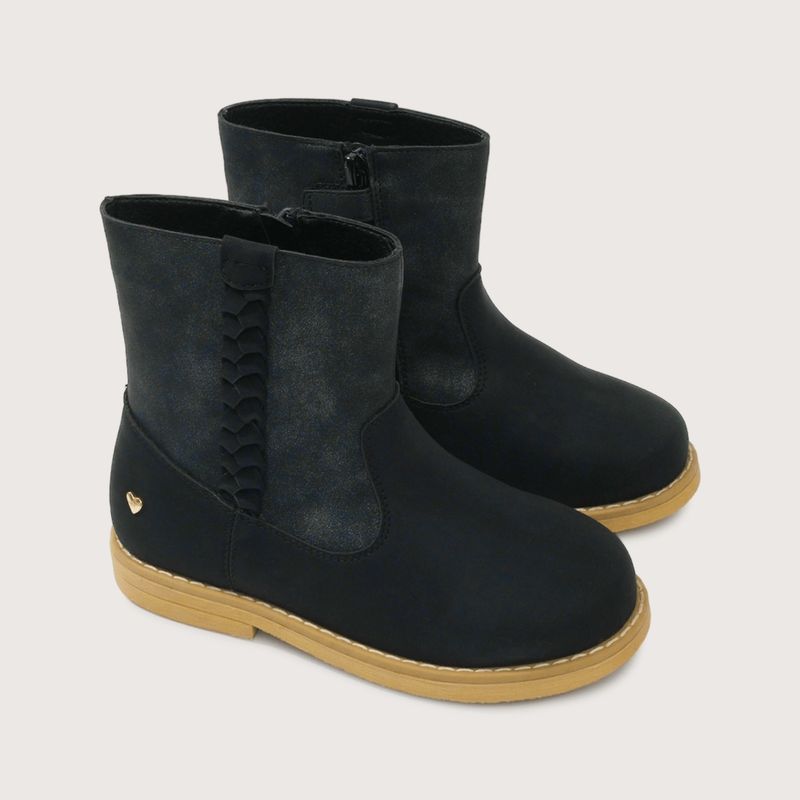 OPALINE - Bootie Niña Negro 38733 Opaline