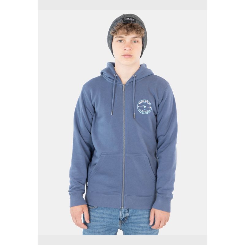 RIP CURL - Poleron Rc Surf Co. Full Zip Marino Infantil Rip Curl