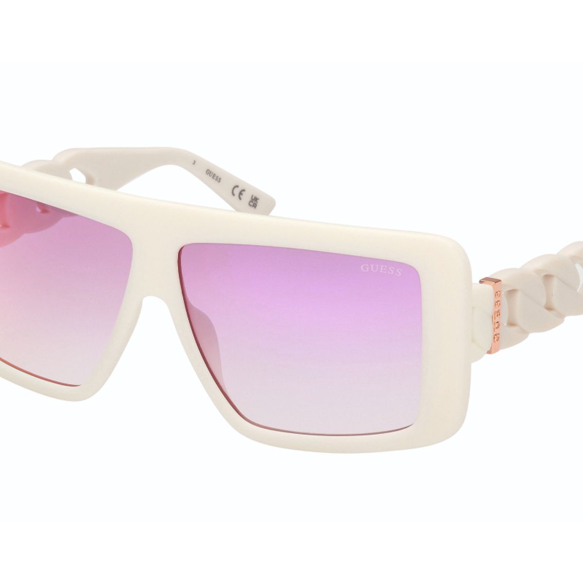 GUESS - Lentes de Sol Blanco Degradé Guess