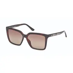 GUESS - Lentes de Sol Havana Oscuro Polarizados