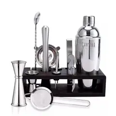 GENERICO - Coctelera Set Bartender Bar 12 Piezas Inoxidable