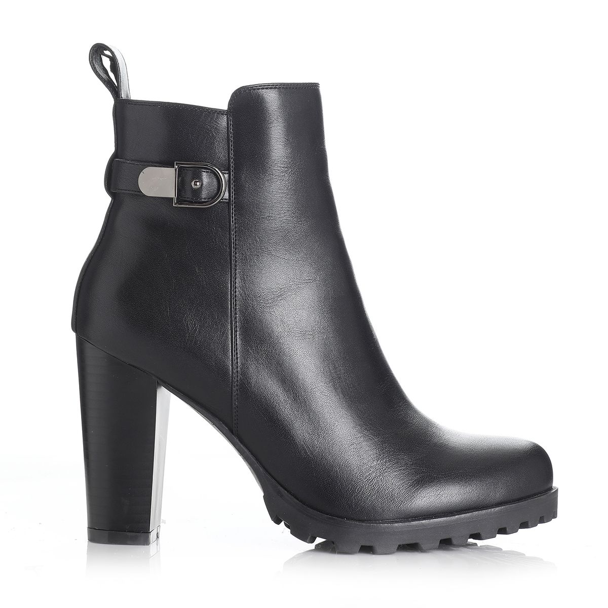 VIA UNO - Botin Mujer Negro Via Uno 12413401