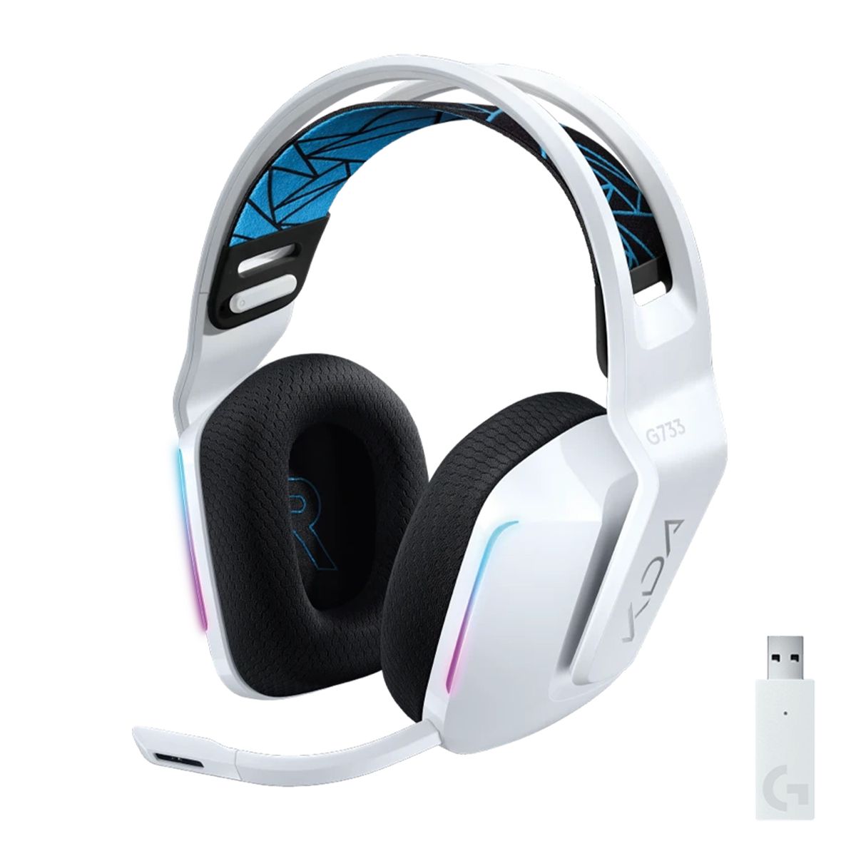 LOGITECH - Audifono Gamer Inalambrico Logitech G733 KDA Lightspeed RGB