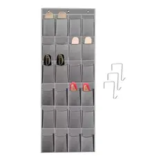 GENERICO - Organizador Zapatos Zapatero Colgante Puerta Closet 24 Pares
