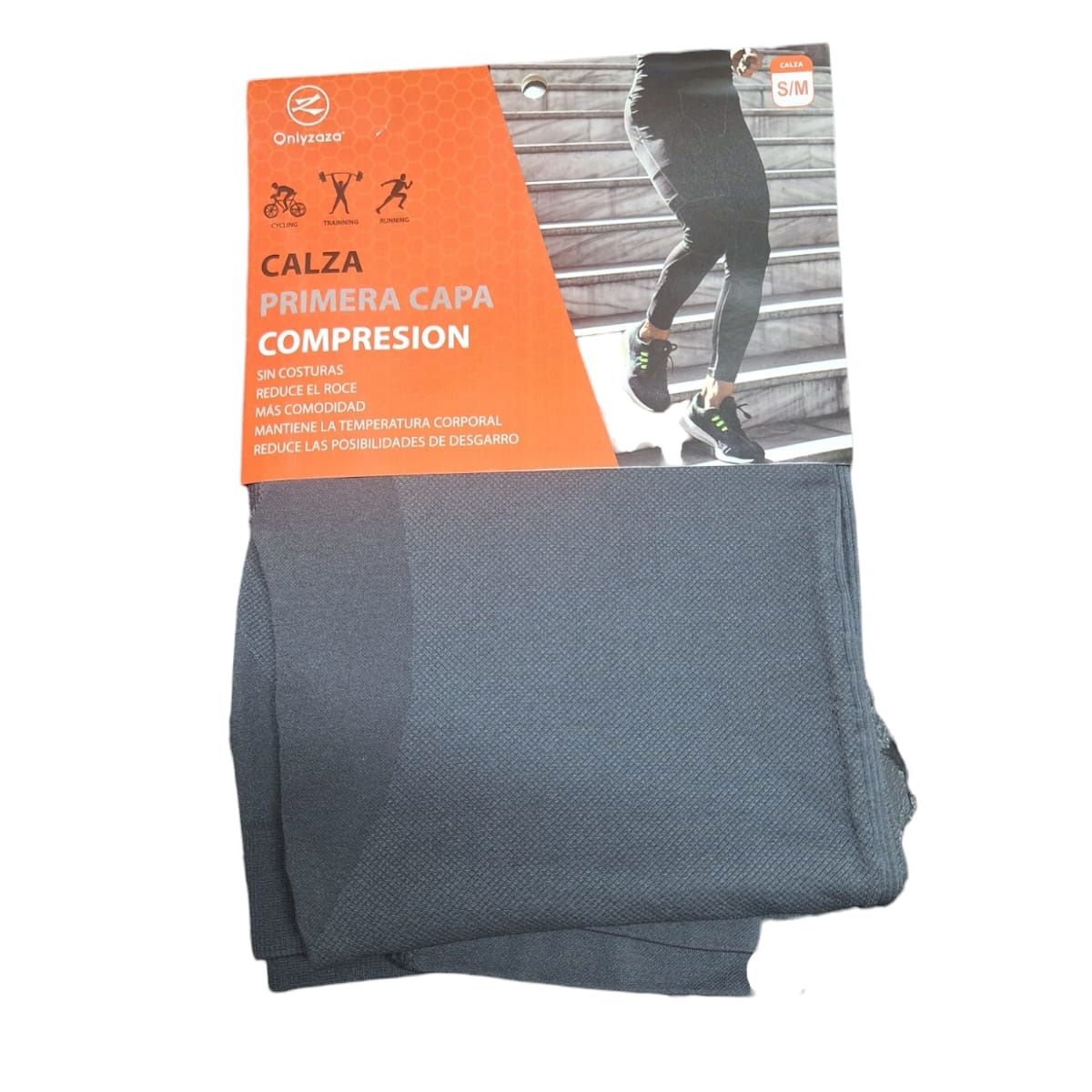 GARSIL - Pantalon Calza Primera Capa De Compresion Para Hombre Sin Costuras