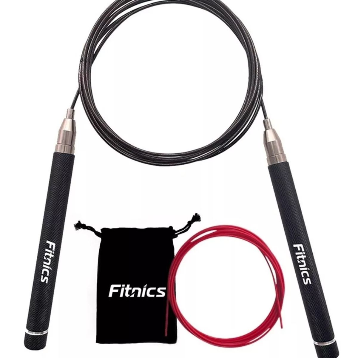 GENERICO - Cuerda Saltar De Velocidad Aluminio Fitnics Cardio Crossfit