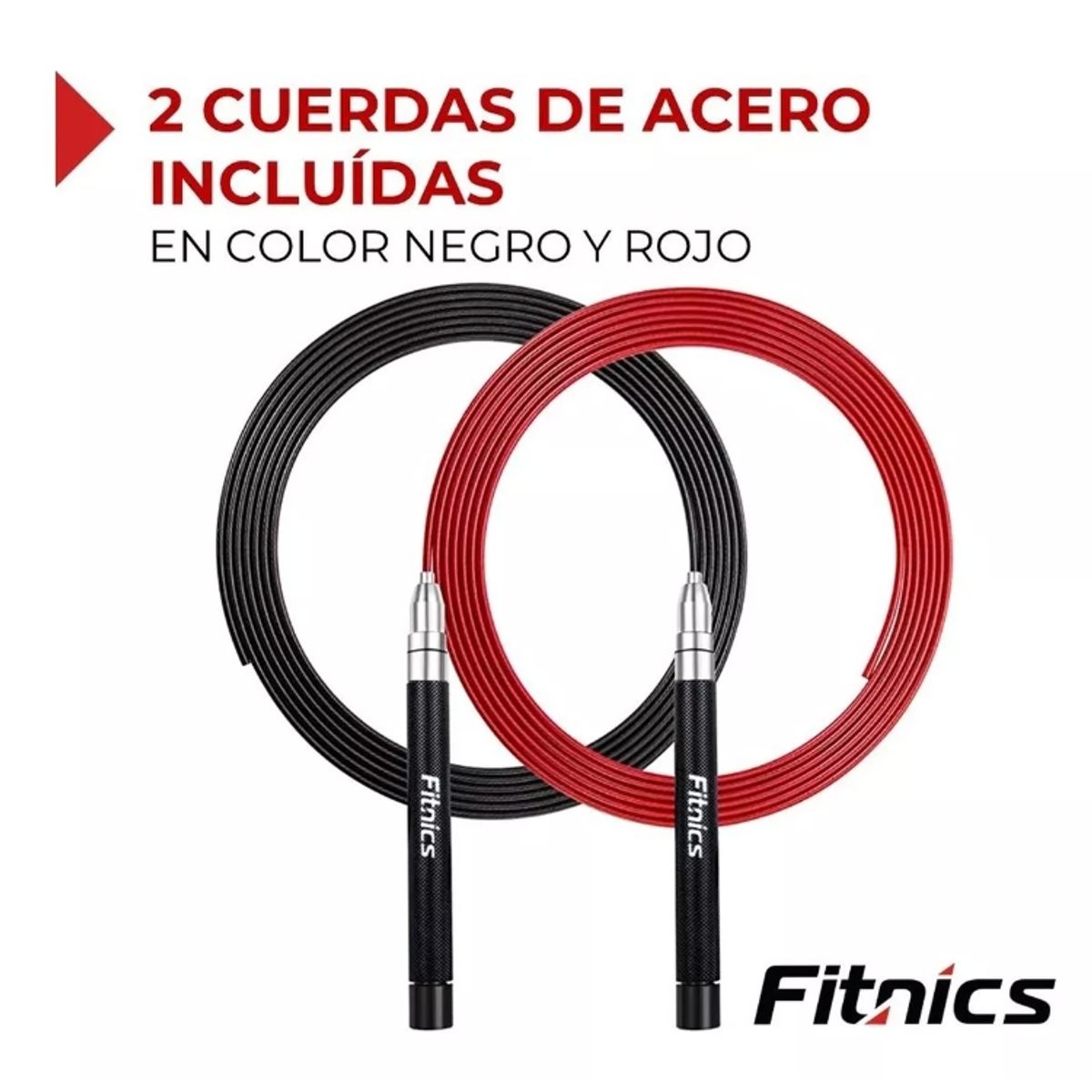 GENERICO - Cuerda Saltar De Velocidad Aluminio Fitnics Cardio Crossfit