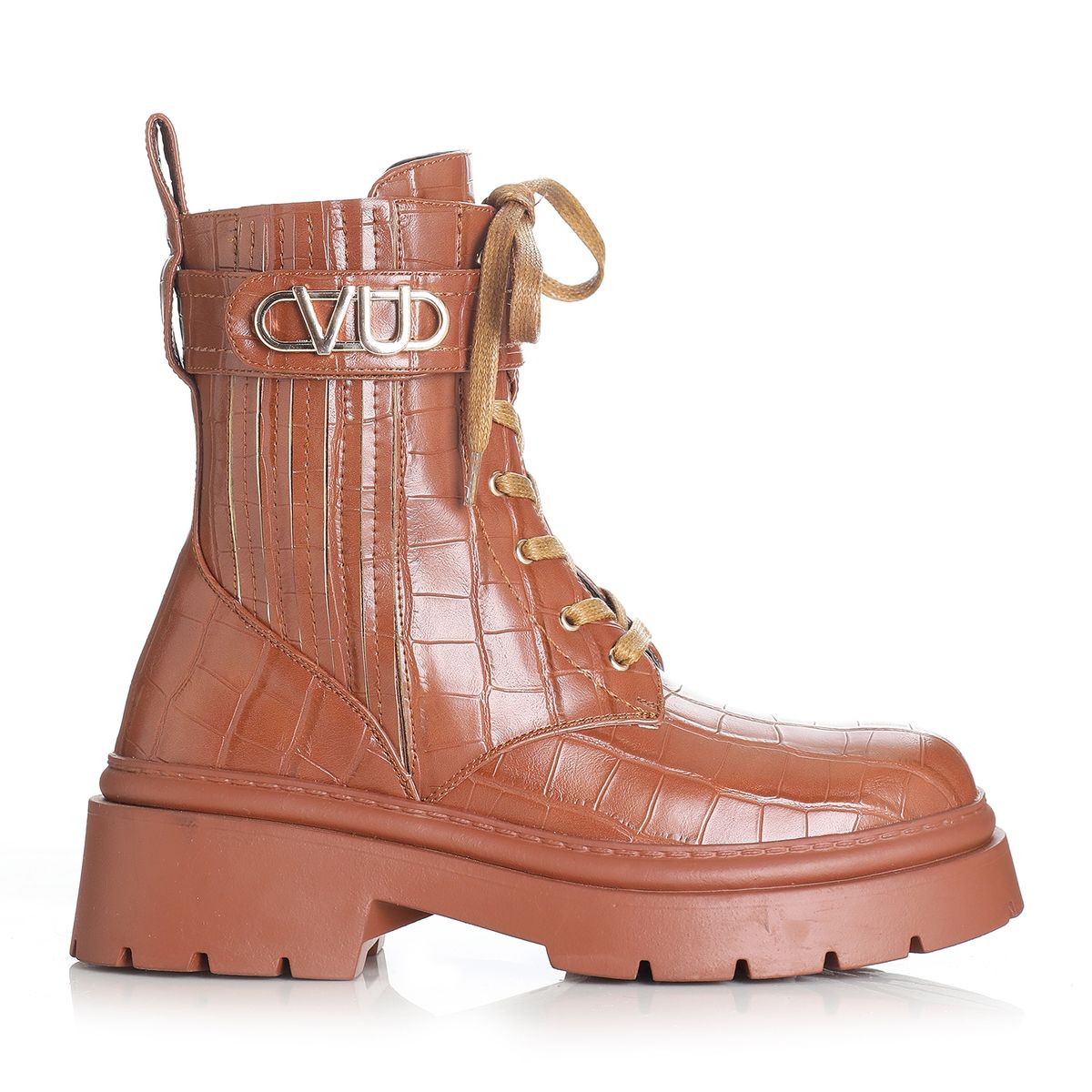 VIA UNO - Botin Mujer Camel Via Uno 12431432