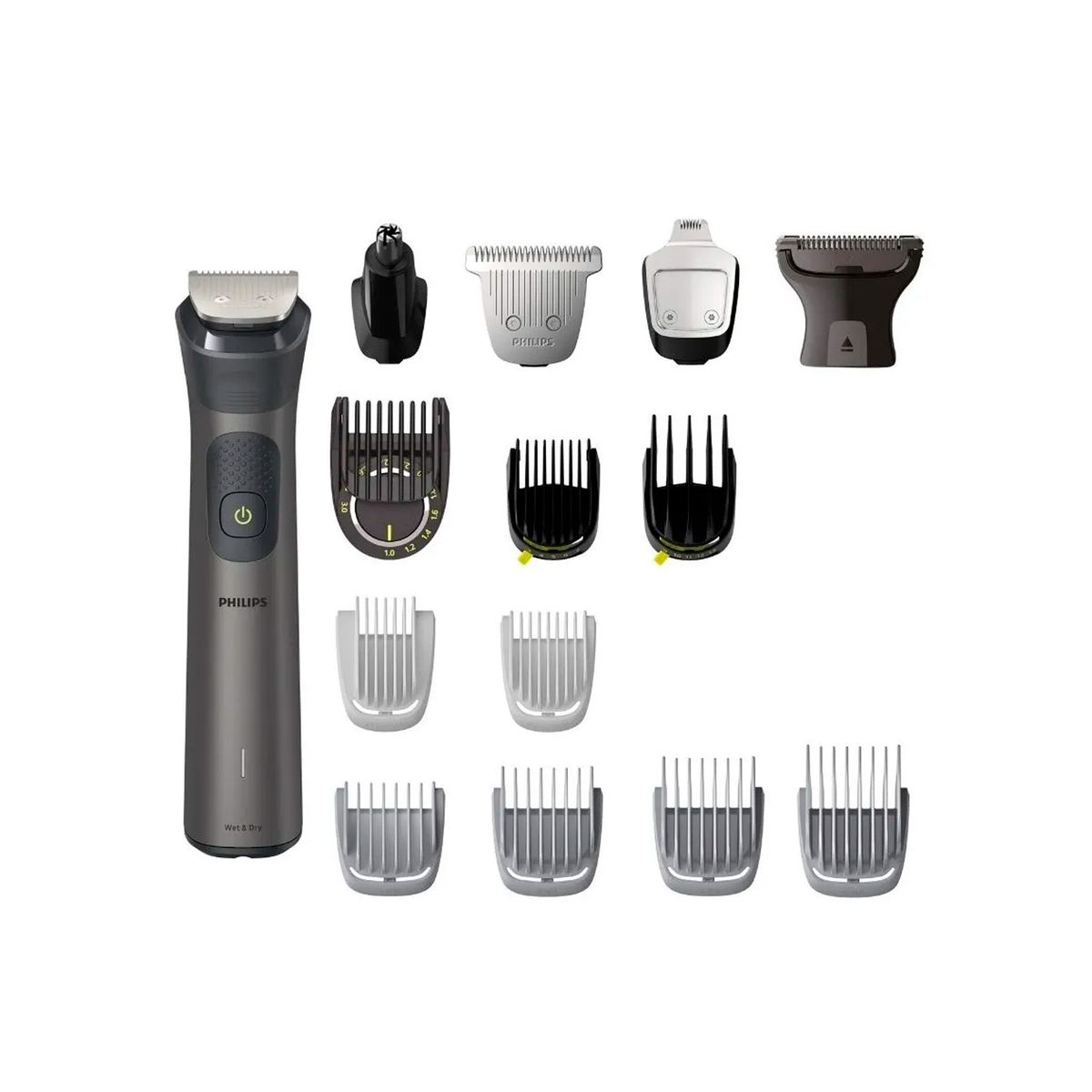 PHILIPS - Afeitadora Philips Multigroom Serie 7000 MG7940/15 + 15 pzas
