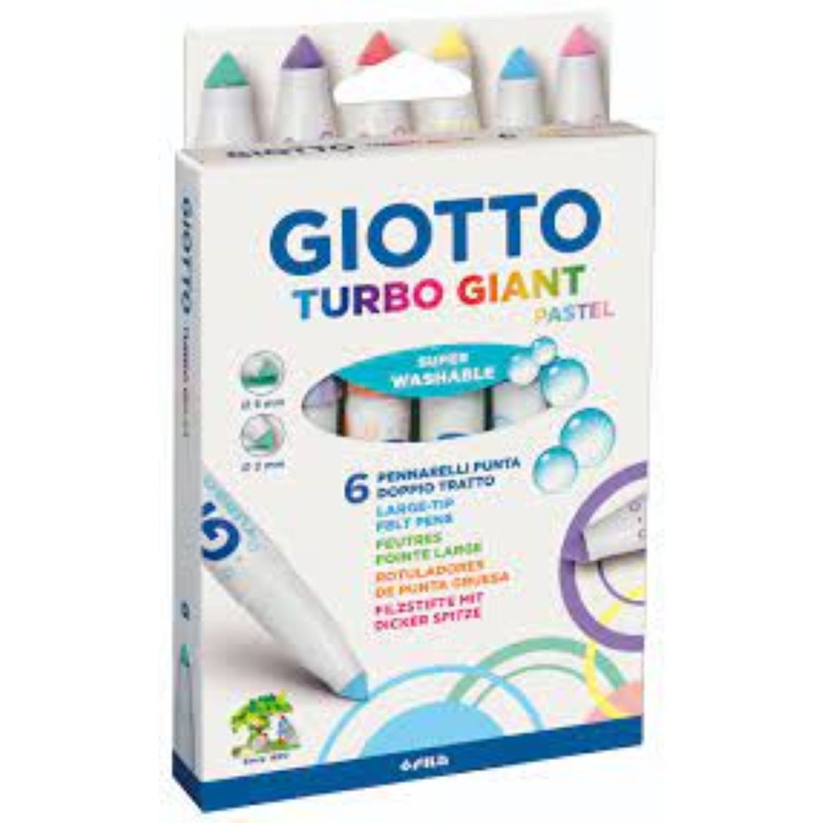 GIOTTO - Marcadores Giotto Turbo Giant Pastel