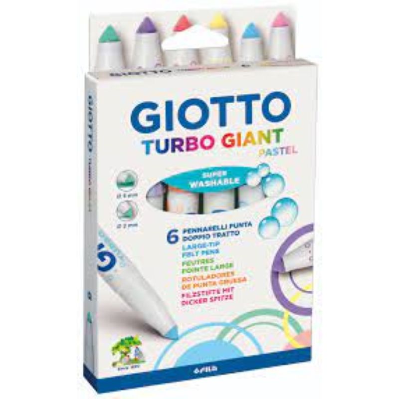 GIOTTO - Marcadores Giotto Turbo Giant Pastel