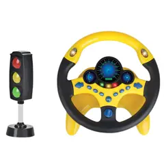 GENERICO - Manubrio Simulador Para Niños Luces Y Sonidos Volante