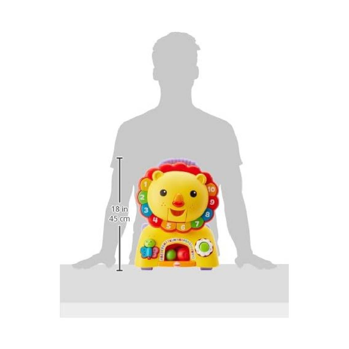 FISHER PRICE - Fisher Price Leon Camina Conmigo Mattel
