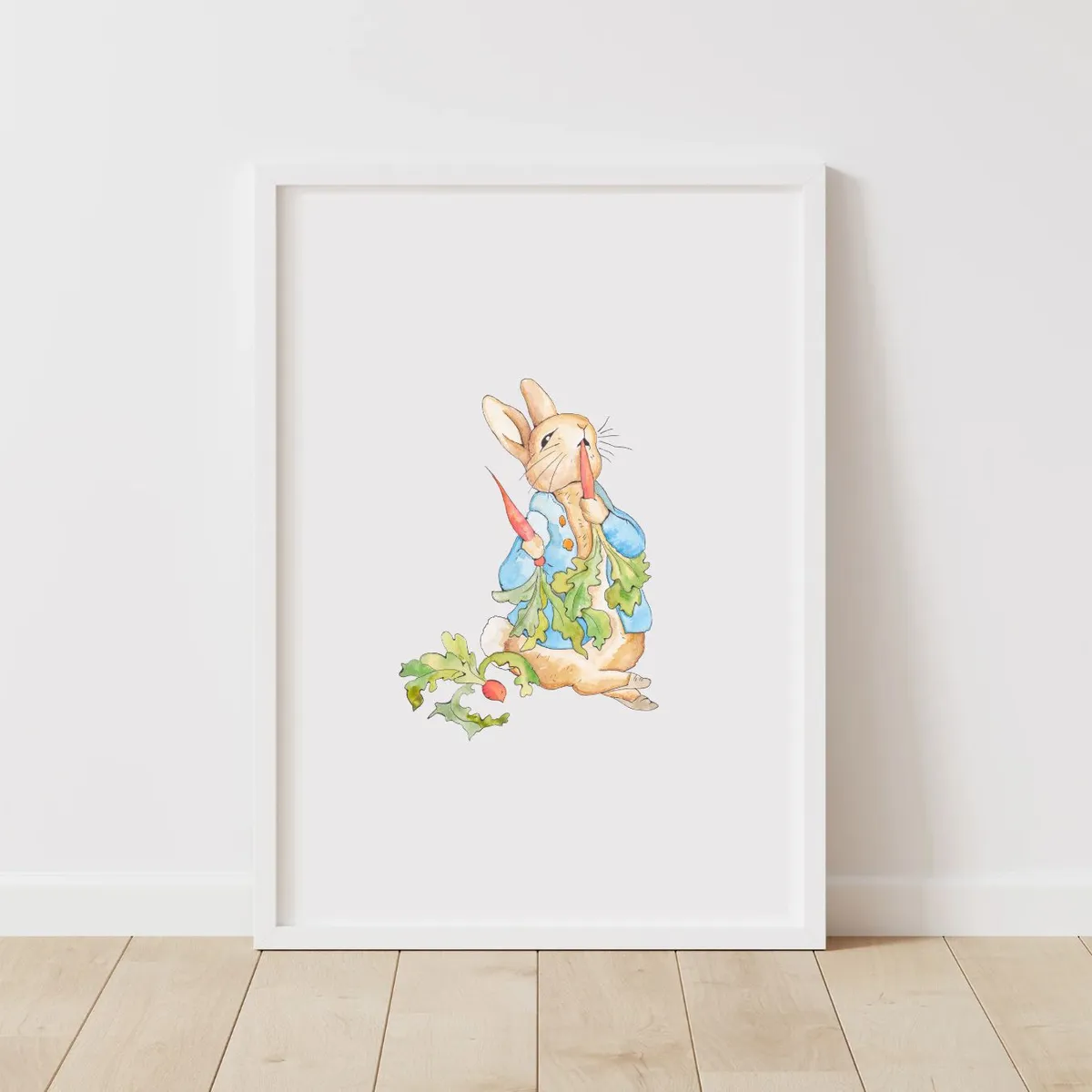 OLIVIA Y SAM - SET DE 6 LAMINAS INFANTILES PARA ENMARCAR PETER RABBIT