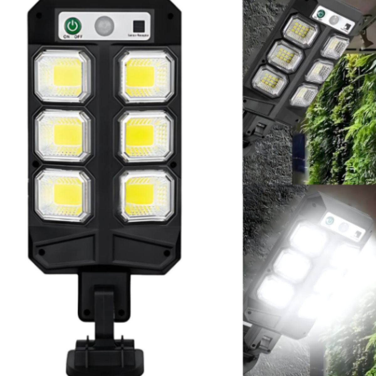 GENERICO - Foco  Solar Potente 54 Led  Exterior
