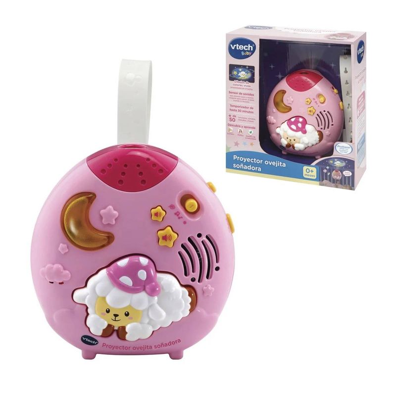 VTECH - Proyector Ovejita Soñadora Rosa