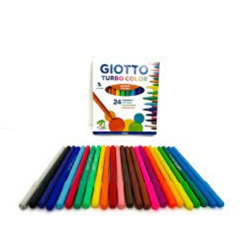 GIOTTO - Marcadores Giotto Turbo Color 24 colores