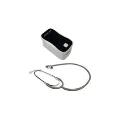 MAXCARE - Pack estetoscopio básico gris + Oxímetro de pulso nuevo
