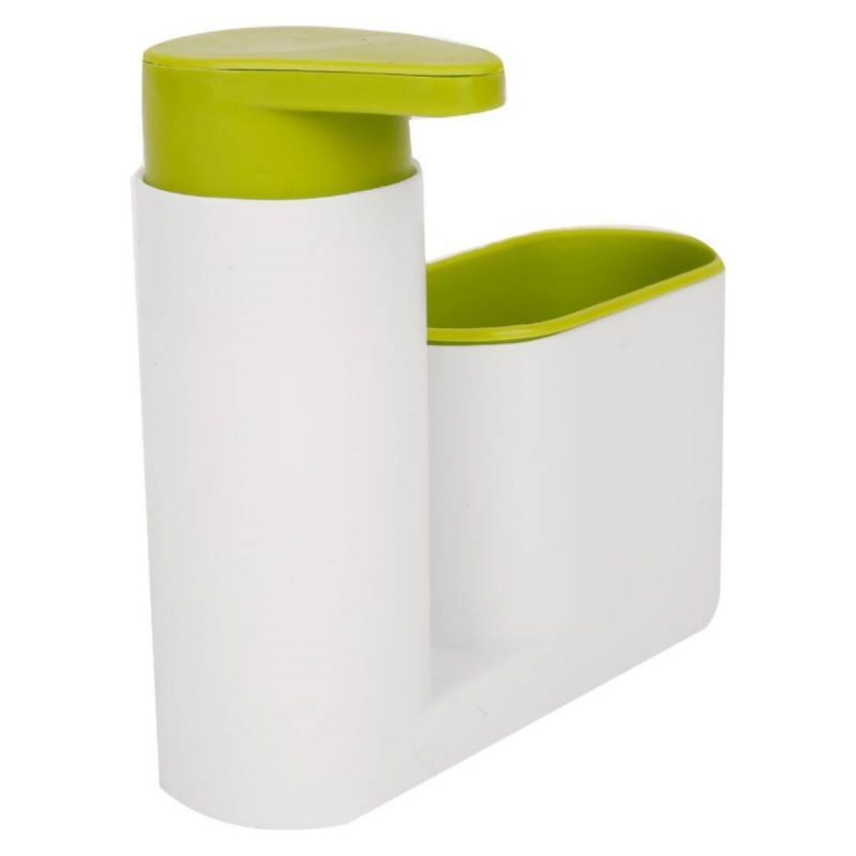 GENERICO - Dispensador Jabon Liquido Lavalozas Lavaplatos Porta Esponja.